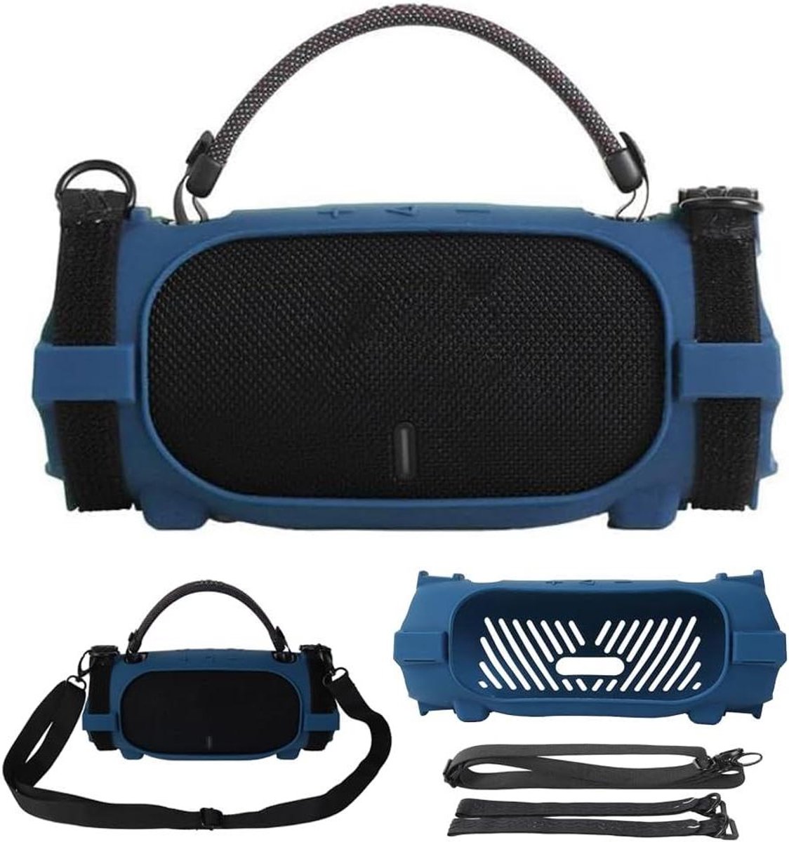Beschermhoes Luidspreker - Draagbare Speaker Case - Muziek Luisteren Buiten - Volledige Bescherming - 23 x 13 x 10 cm