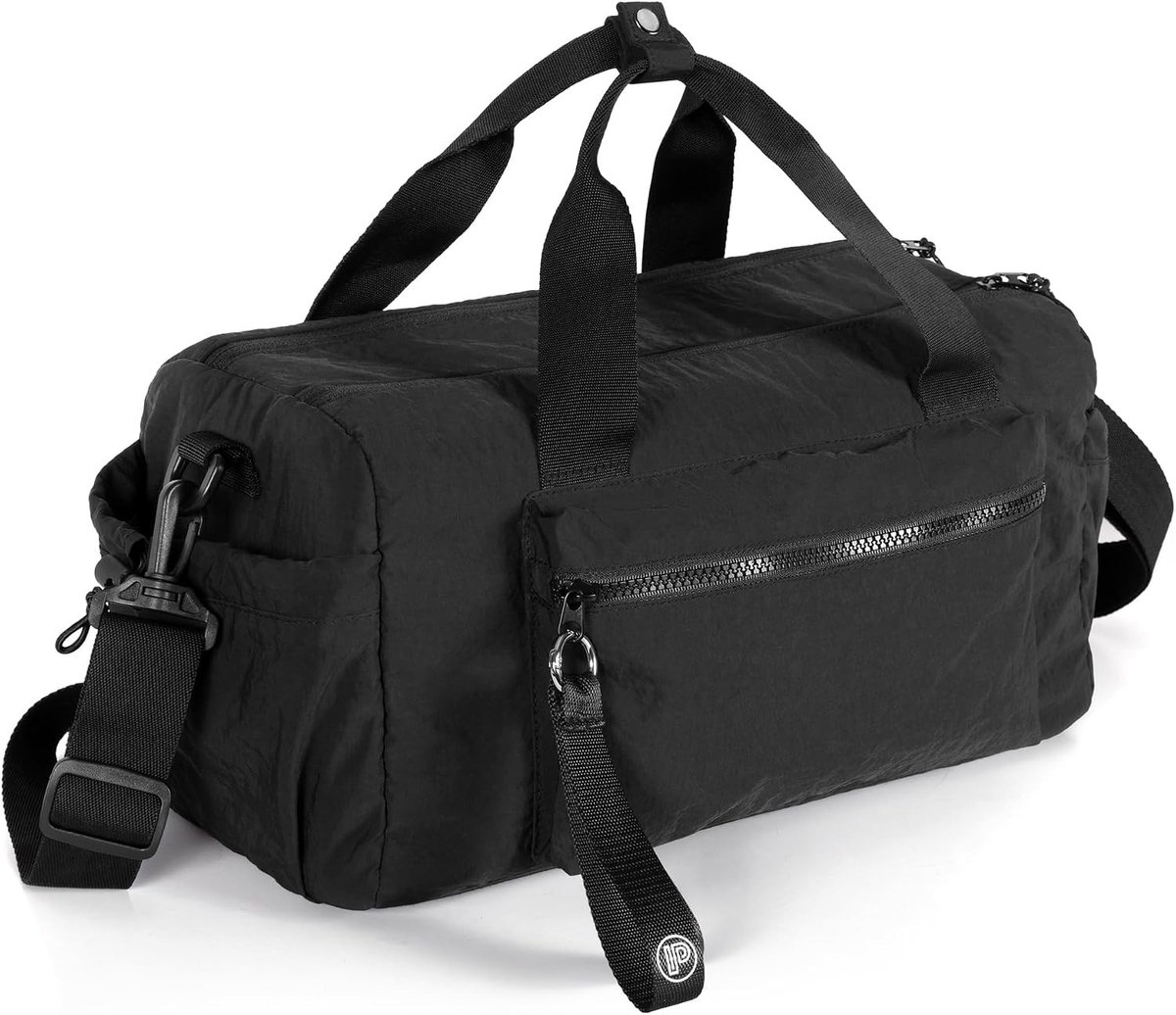 Dames Sporttas met Waterdichte Compartment, Ideaal voor Weekend, Fitness en Reizen, Verstelbare Riemen en Casual Ontwerp