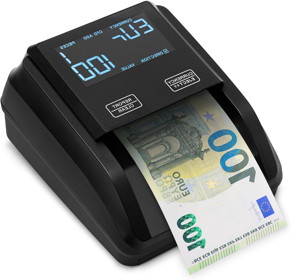 Valsgelddetector Bankbiljettenteller - Contante Geld Scanner - Geld Controleren - UV MG IR Detector