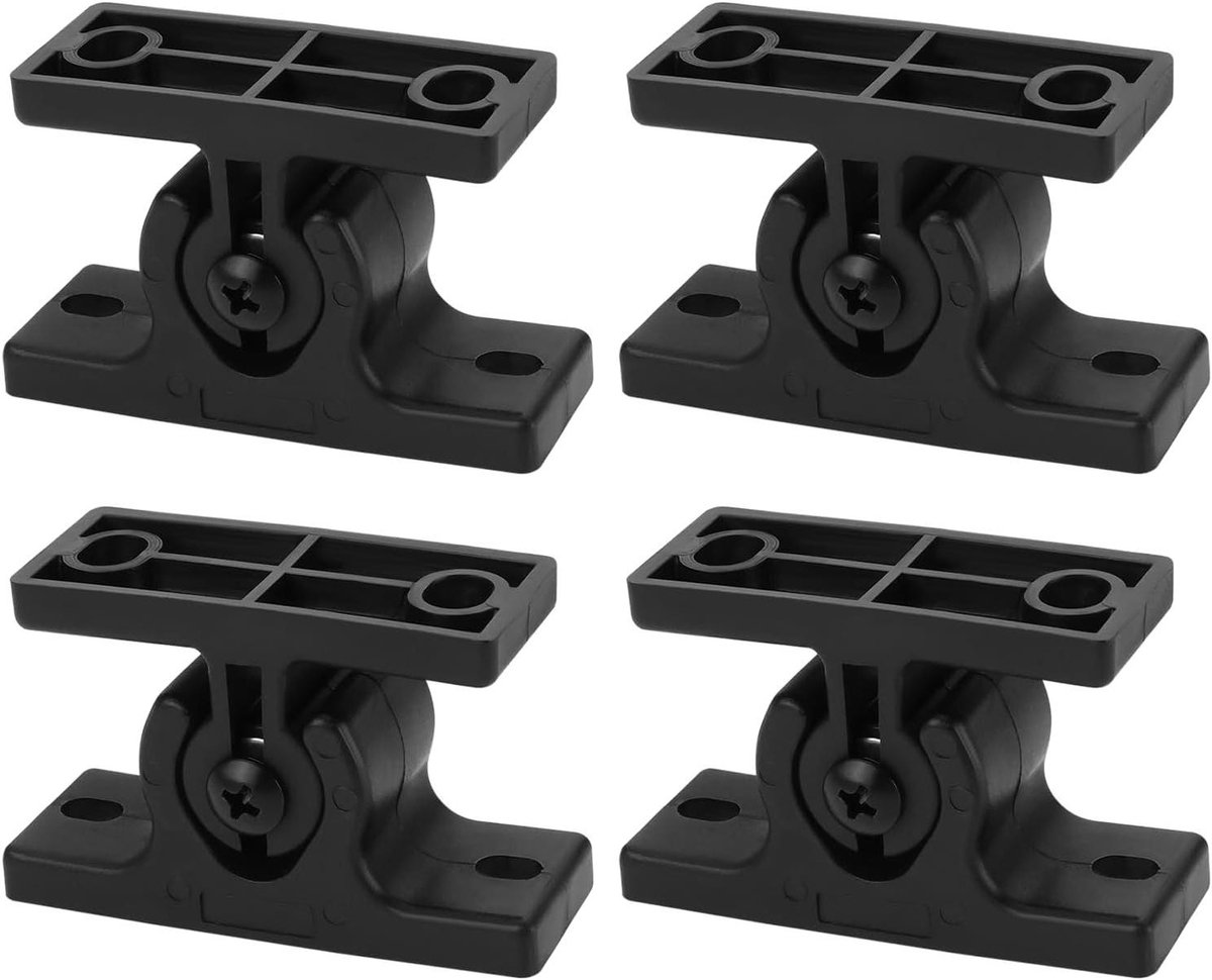 Deur Retainer - Deurhouder - Voertuig Stabiliseren - Stevig Plastic Materiaal - 4 Stuks - Zwart