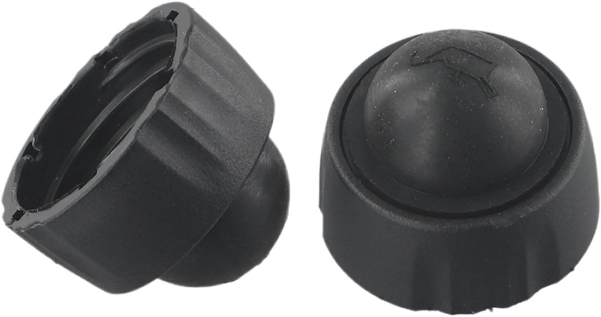 Oliereservoirdeksel voor kettingzaag, vervangend onderdeel, geschikt voor P540, P541, P542 en P545, 2 stuks, kunststof, schroefdop, olie tankaccessoires