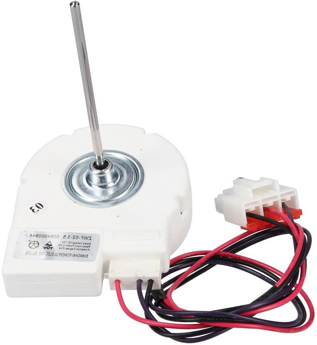 Vriesgedeelte Ventilator - Koelkast Ventilator - Koeling Verbeteren - Compatibele Vervanging - 10.5 x 7.7 x 6.1 cm - Grijs