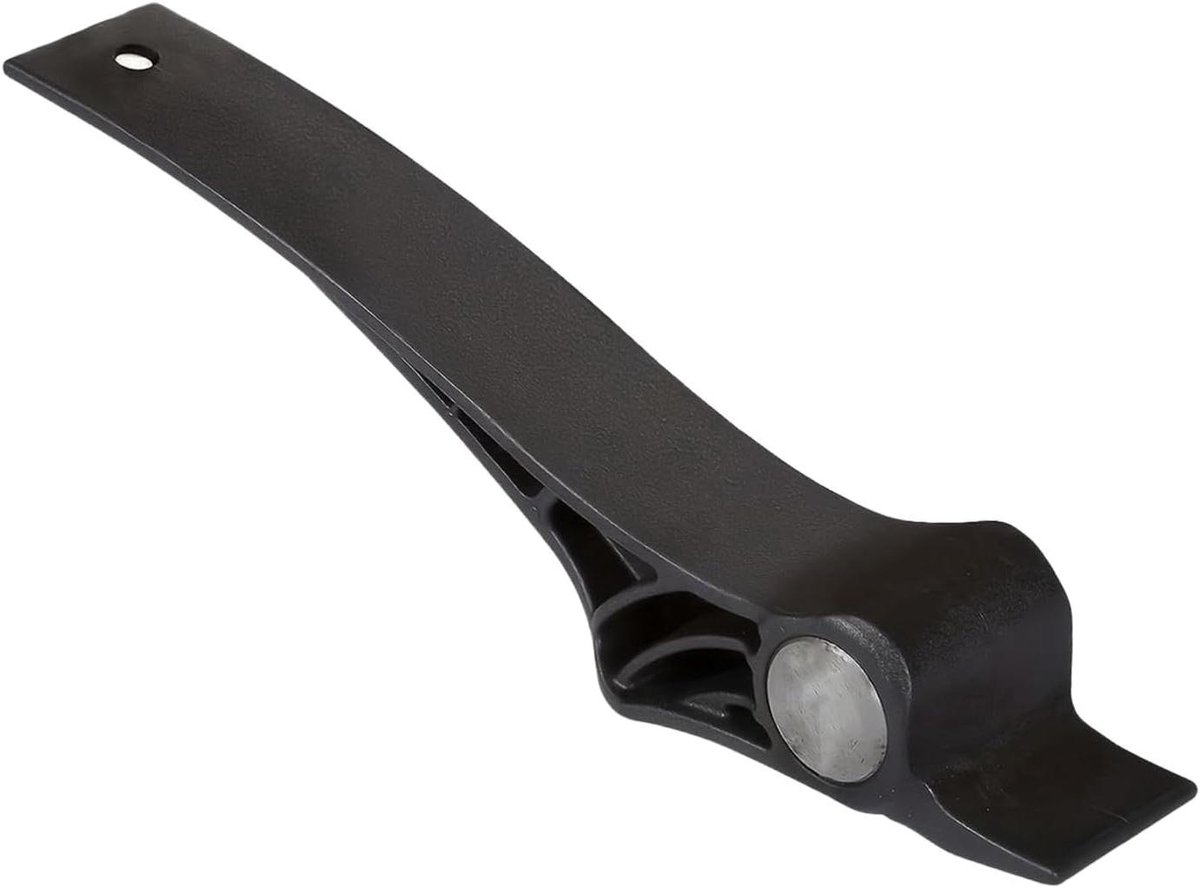 Voetbediende Deurlifter - Deurheffer Hendel - Deuren Plaatsen - Ergonomisch Voetpedaal - 100 kg Draagkracht - Zwart