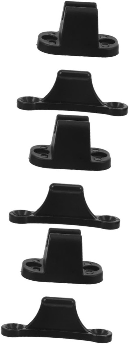 Camper Deurvanger - Deurstopper Camper - Voertuig Beveiligen - Stevig Nylon Materiaal - 6 x 4 x 2.6 cm - Zwart