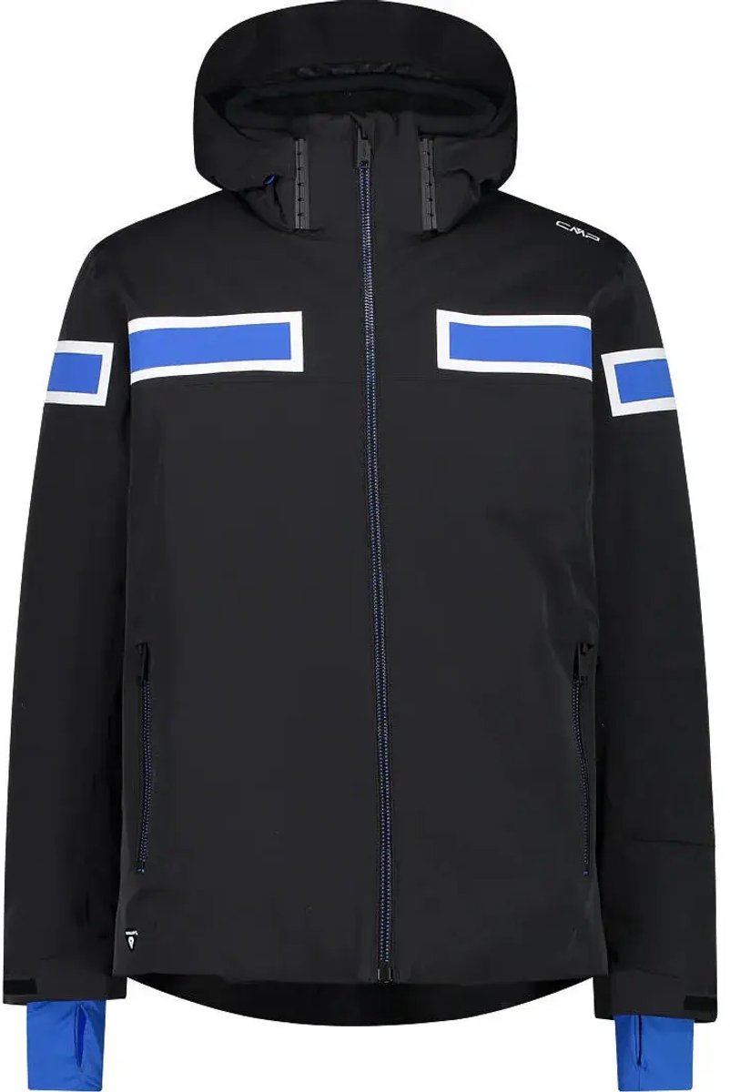 Cmp Zip Hood 32w0177 Softshelljack Man Zwart