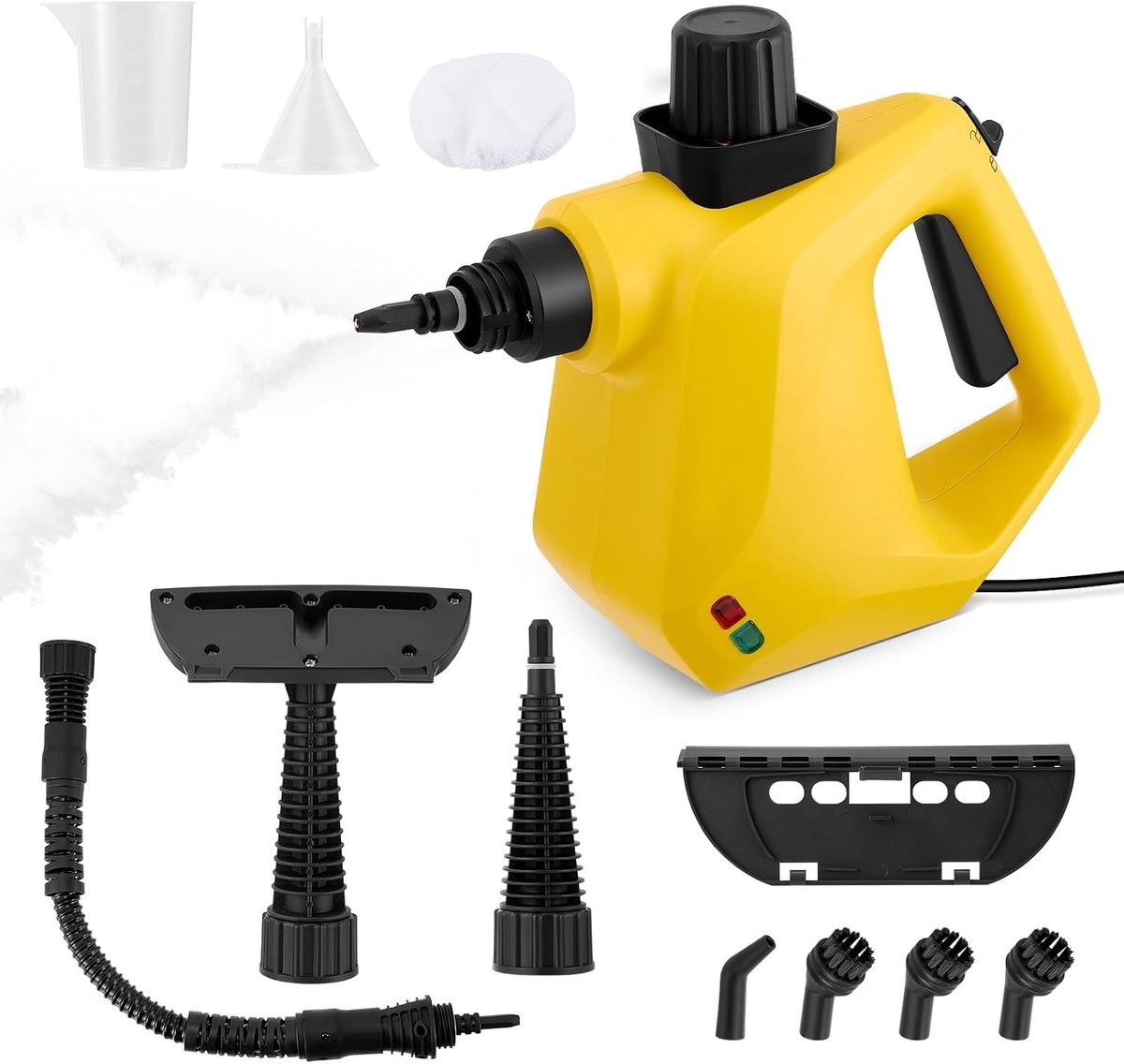 Stoomreiniger - 1500 W - Compact - Met Accessoires - Voor Thuisgebruik