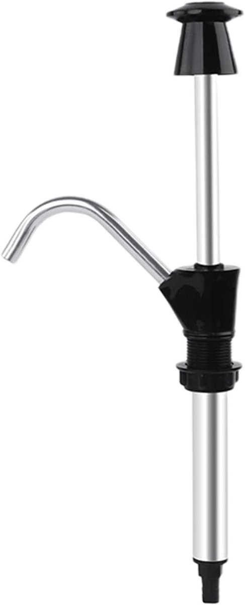 Handmatige Waterkraanpomp - Waterpomp Caravan - Kamperen Water Voorziening - Geen Stroom Nodig - 27.5-41 cm - Zwart