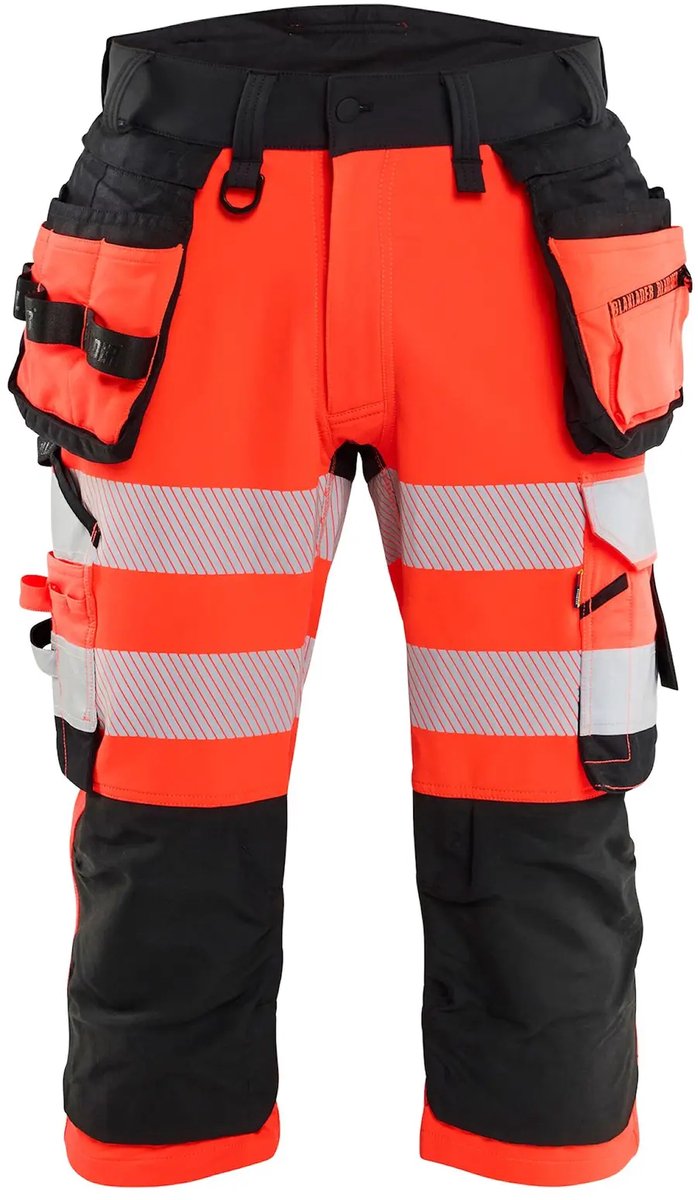 Werkshort met 4D stretchzakken Blaklader