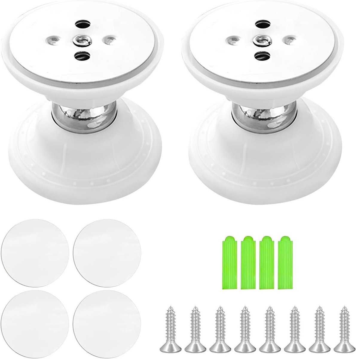 2 Pack Magnetische Deurhouder voor Caravan - Deur Sluiter en Deurstopper voor Motorhomes en Boten, Ideaal voor Veiligheid en Gemak