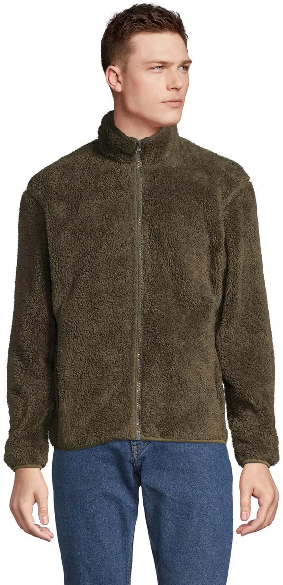 SOL'S Unisex Fleece Zip Jacket Finch L04022 - Army - XXS