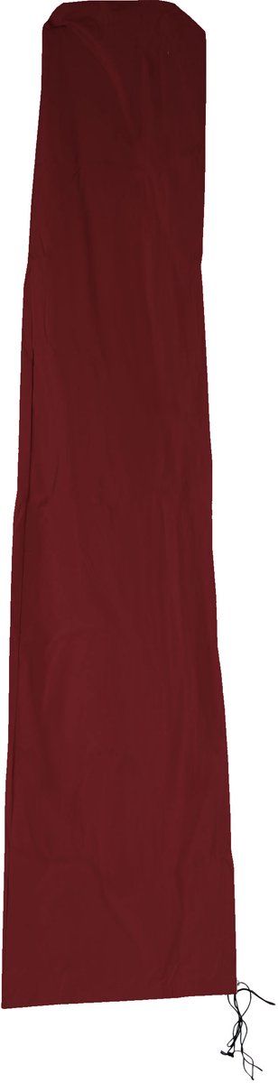 Beschermhoes MCW voor zweefparasol tot 4,3 m (3x3 m), afdekhoes met ritssluiting ~ bordeaux