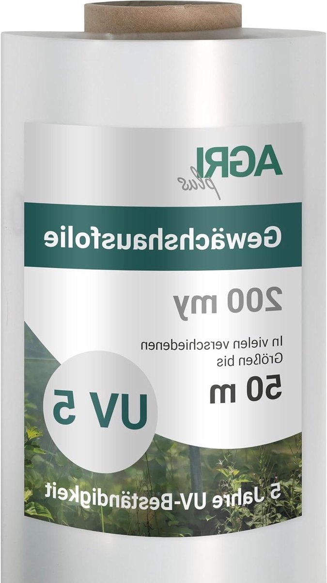 Broeikas folie - Tuinfolie Kweekfolie - Planten Beschermen - 5 Jaar UV Garantie - 8x15 m - Transparant