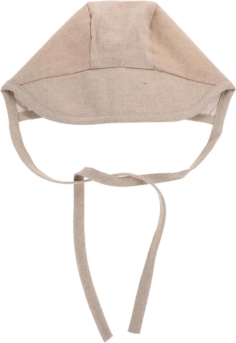 Kinder Zonnehoed - Baby Zomerhoed - Bescherming Tegen Zon - Verstelbare Pasvorm - 18 x 16 x 10 cm - Khaki