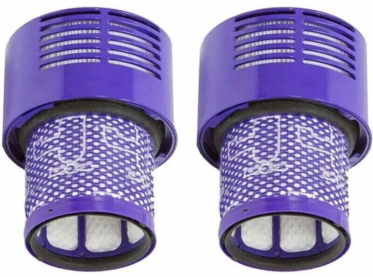 Wasbare filterpatronen voor geschikt voor Dyson V10 stofzuigers (2 stuks): Geschikt voor geschikt voor Dyson V10 en SV12 serie stofzuigers.
