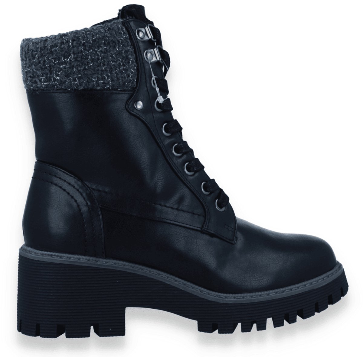 Mode-mania Dames Bottine | Zwart | Maat: 37
