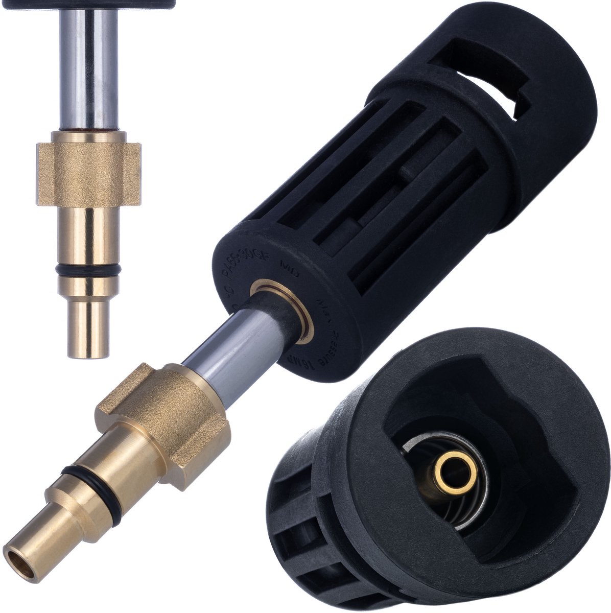 Rosfix Adapter Vervanging voor Bayonet K Spuitmond - 160 BAR, 60°C - Compatibel met Hogedrukreiniger