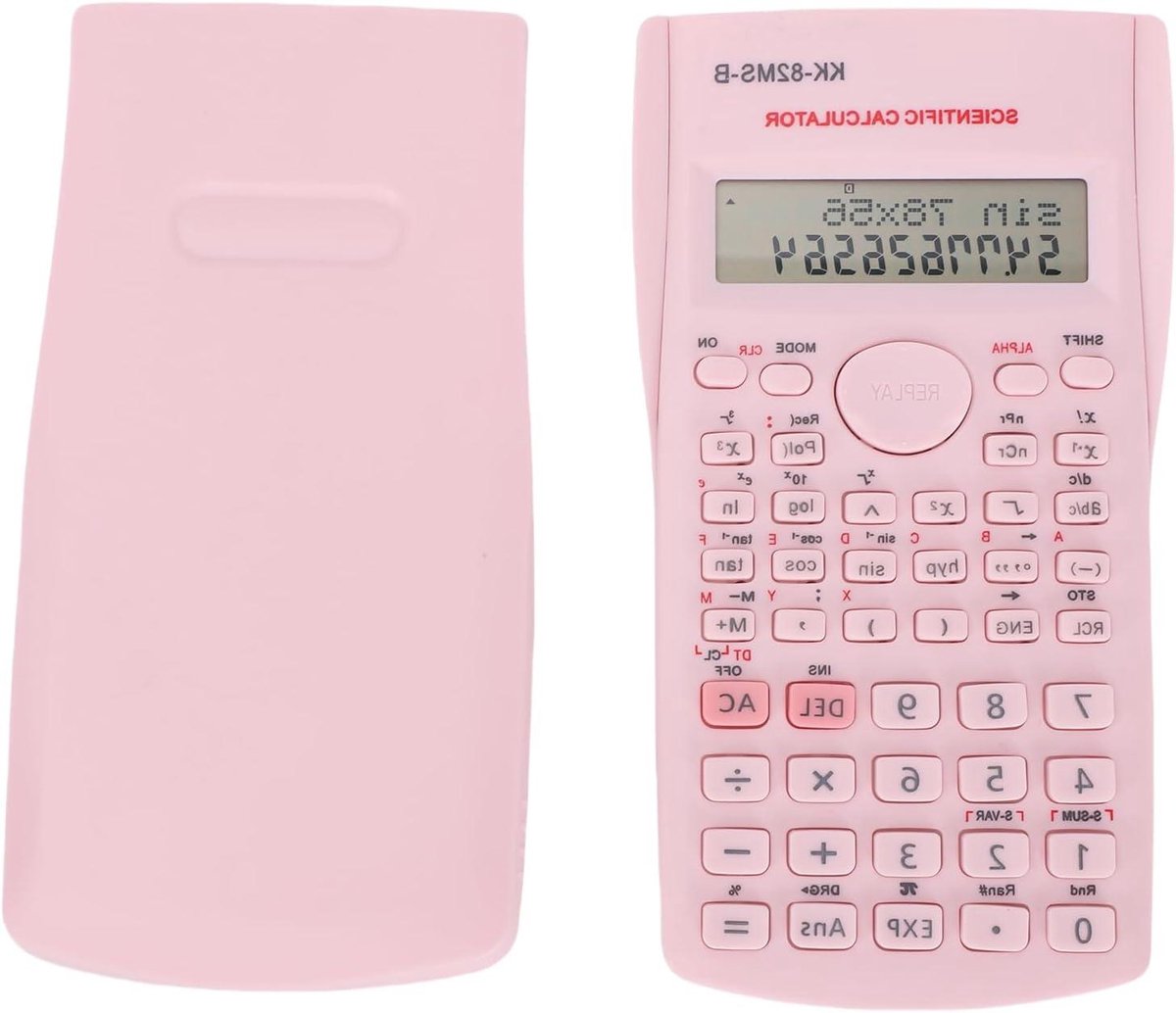 Wetenschappelijke Rekenmachine - Rekenmachine School - Studie en Examen - 240 Functies - 17 x 9 x 2 cm - Zwart