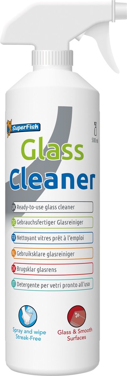 SuperFish Glass Cleaner 500 ml | Aquarium Glasreiniger