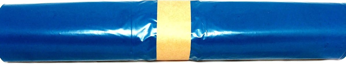 Afvalzakken - Vuilniszakken Prullenbakzakken - Afval Opruimen - Hoge Dichtheid Materiaal - 120 liter 80x100 cm - Blauw