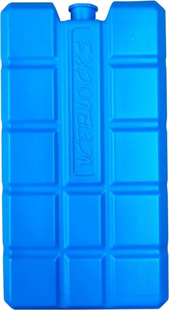 Thijox - Blauwe Koelelementen voor Koelbox - 1 Stuk 200 Gram - Compact 8 x 15 x 2 cm - Ideaal voor Camping, Feest, Tuin en Keuken