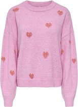 ONLY - ONLRICA LS DETAIL O-NECK CC KNT Dames Trui
