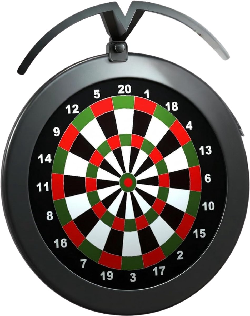 Lìon® Dartbord Verlichting - Professionele Verlichting voor Dartbord - Dart Bord Verlichting - Zwart - 1cm x 1cm x 1cm