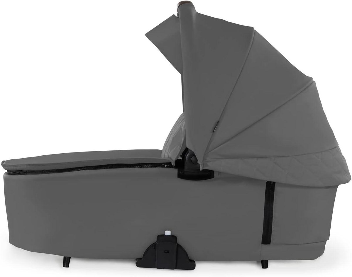 Baby Box - Draagwieg Reiswieg - Baby Vervoeren - XXL Panorama Vensters - 4.95 kg - Donkergrijs