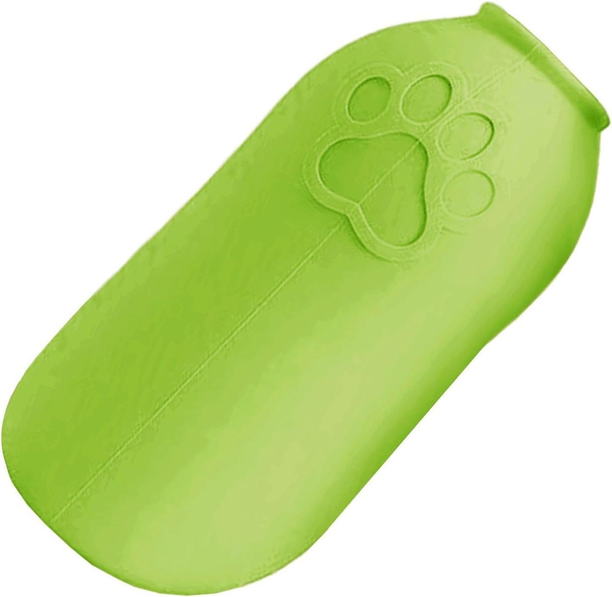 Draagbare Hond Waterfles - Honden Drinkbak - Hond Buiten Hydrateren - Opvouwbaar Ontwerp - 7 x 15 cm - Groen