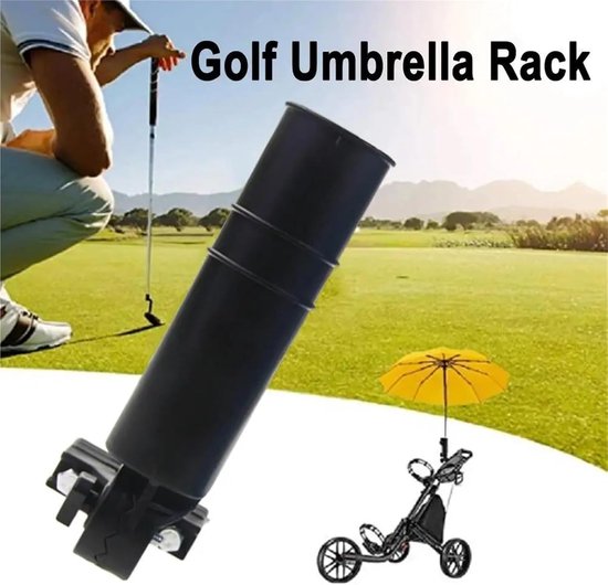 Golf Parapluhouder - Parapluhouder Golfkar - Golfen - Eenvoudige Montage - 25 cm Lengte - Zwart van GOLF — afbeelding 4