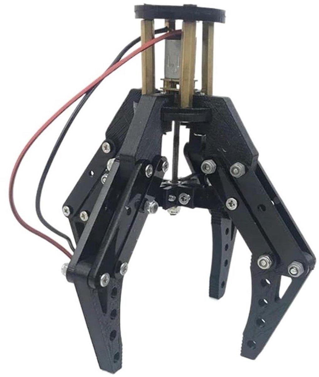 Robotarm Klem - Mechanische Arm - Doe-het-zelf Projecten - 4-Vinger Ontwerp - 13 x 117 cm - Zwart