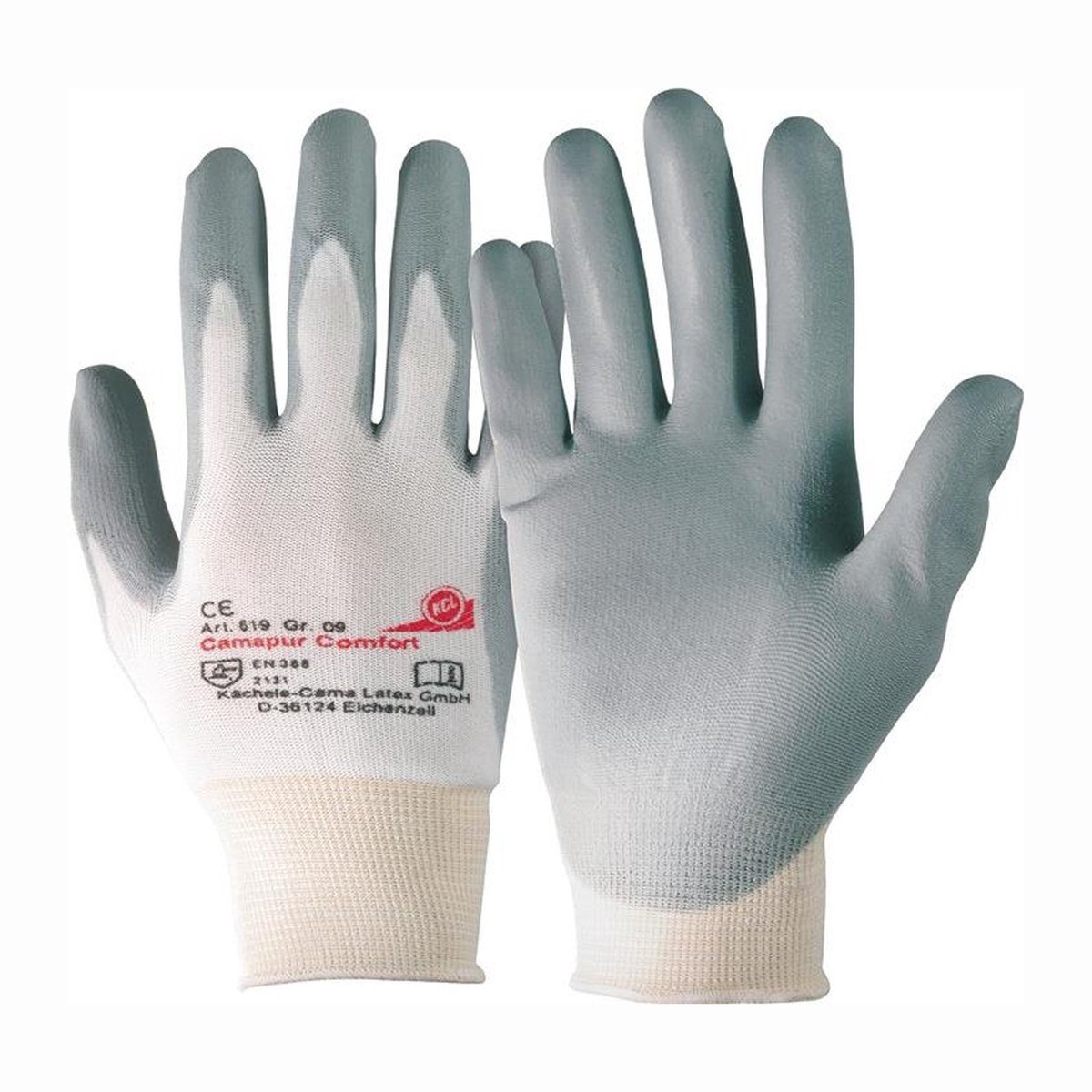 Honeywell Handschoenen Camapur Comfort 619 wit / grijs Maat 6 - 619/6