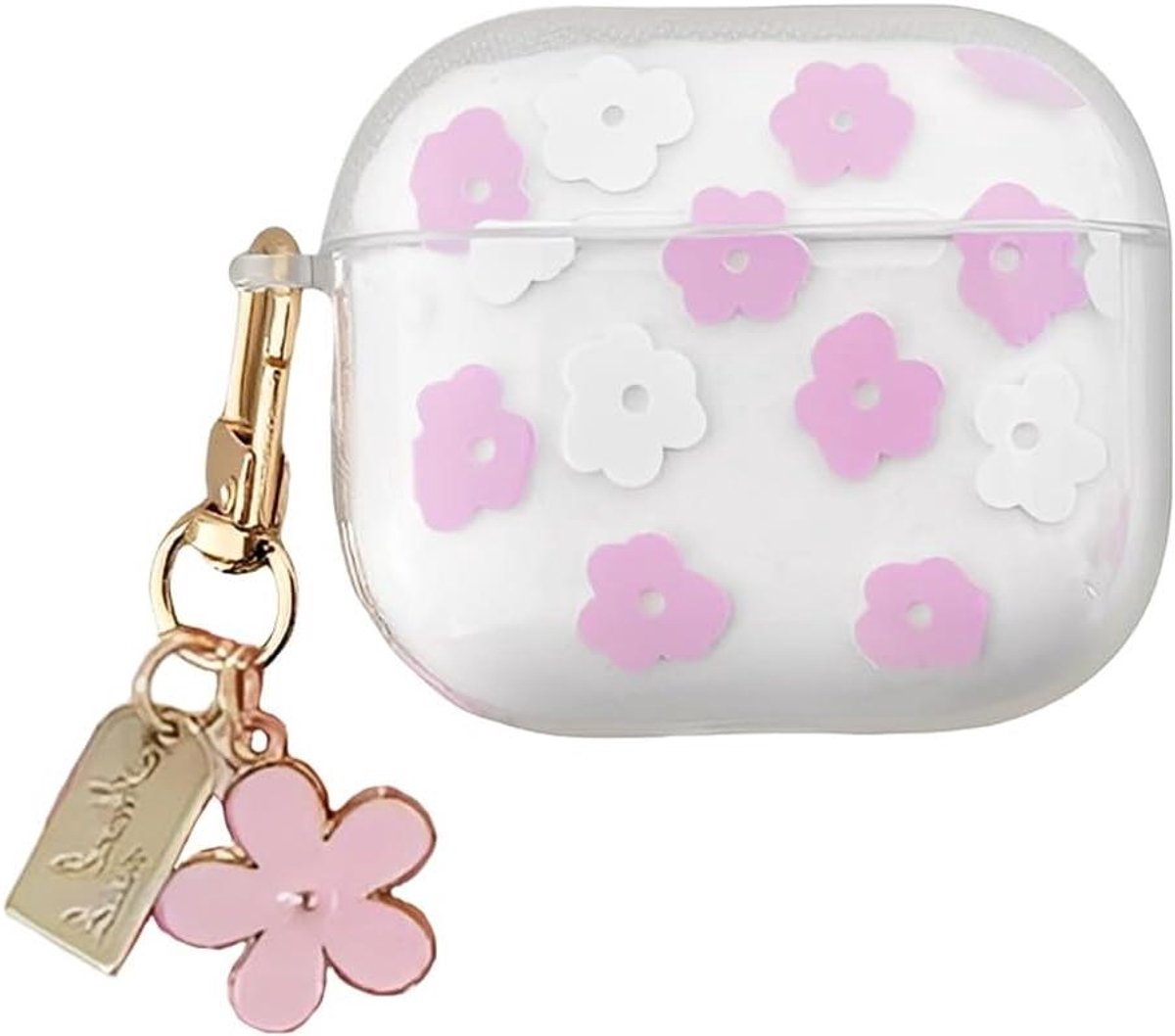 AirPods 4 Hoesje - Hoofdtelefoonhoesje Beschermhoes - Bescherming Hoofdtelefoon - Krasbestendig Valbestendig - 8.1 x 8.1 x 2.4 cm