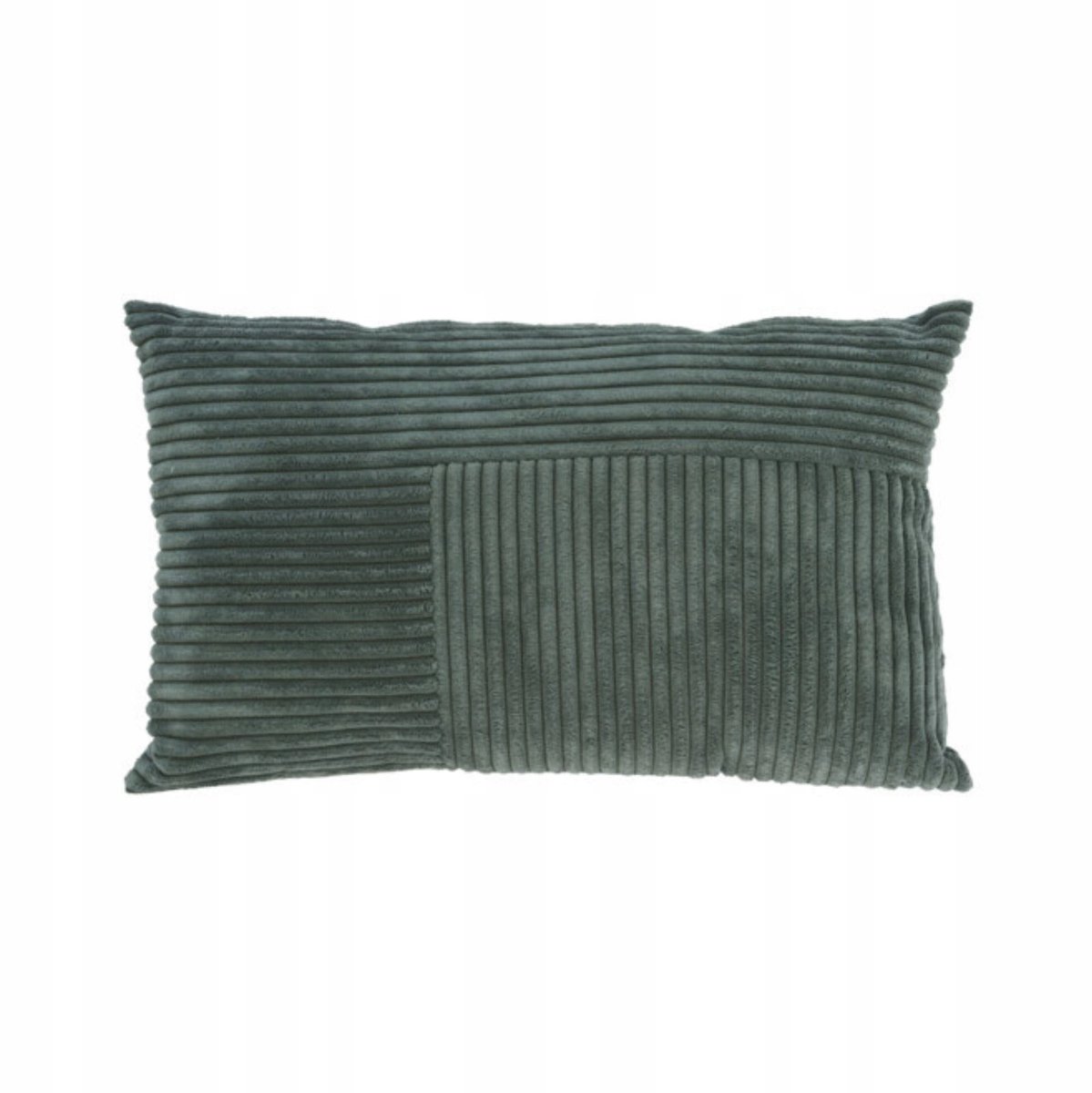 Decoratieve Kussensloop met Corduroy Patchwork - Blauw 30x50 cm