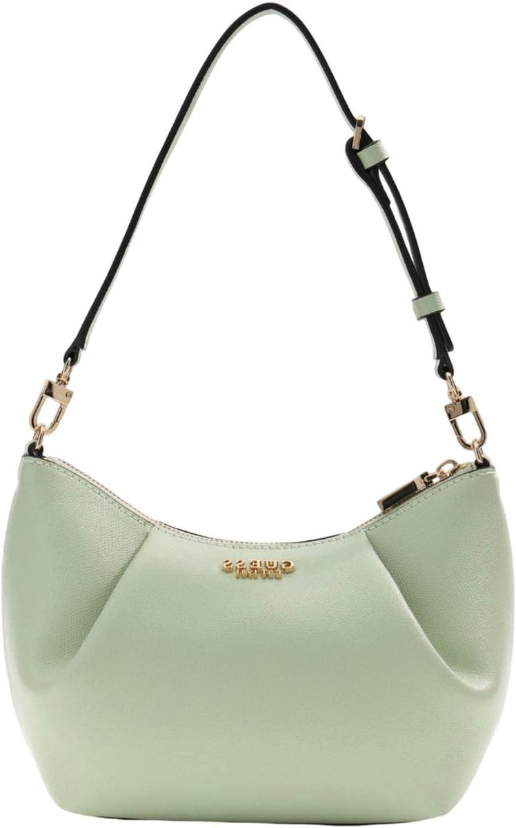 Schoudertas - Handtas Hobo Bag - Dagelijks Gebruik - Verwijderbare Banden - 17.5 x 10 x 17 cm - Mintgroen