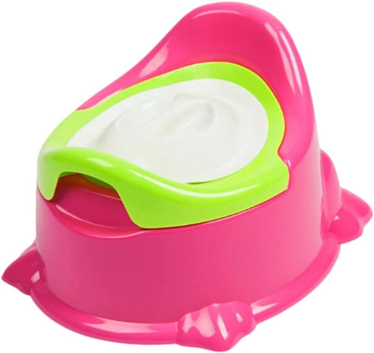 Kinderpotje - Zindelijkheidstraining Toilet - Zelfstandig Leren - Afneembare Kom - 31 x 26 x 19.5 cm - Rood