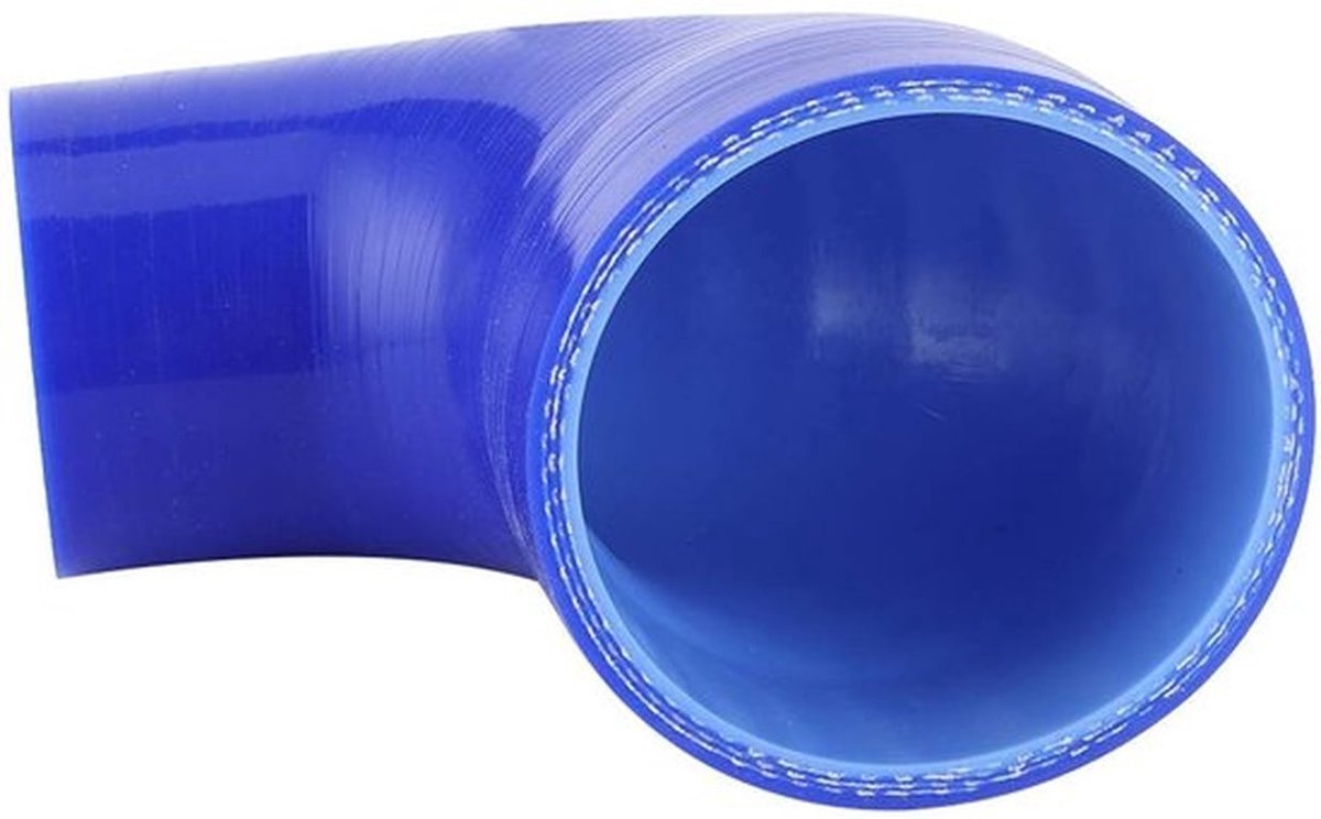 Elleboog Verloopstuk 90° - Koppelingsslang Siliconen - 4-laags - 2 tot 3 inch - Werktemperatuur - Versterkt 5 mm Dikte