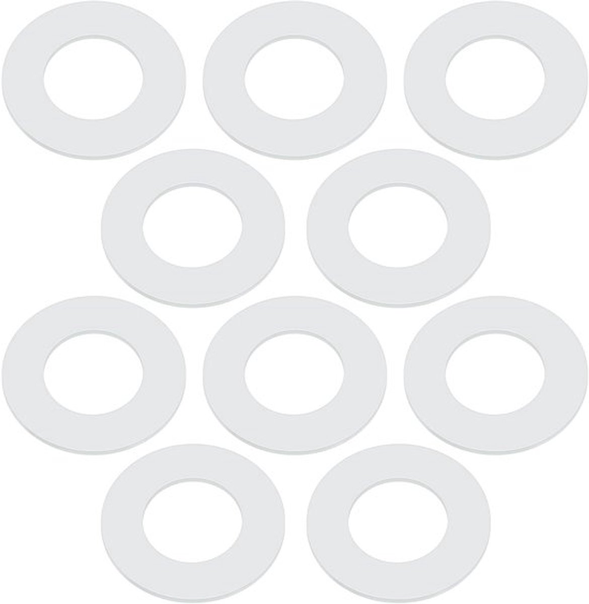 Zaagblad Boring Bus Reducering - Stalen Adapter Ring - 30x16mm - Voor Cirkelzaagbladen - Houtbewerking - 10 Stuks