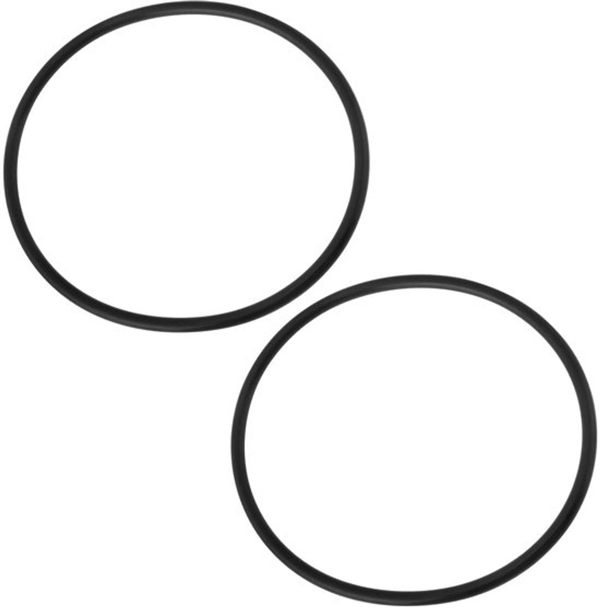 Zandfilterzeefdeksel - Afdichtingsringen - O-ringafdichting - Nitrilrubber - 125 x 115 x 5 mm - 2 stuks - Afdichtingsring