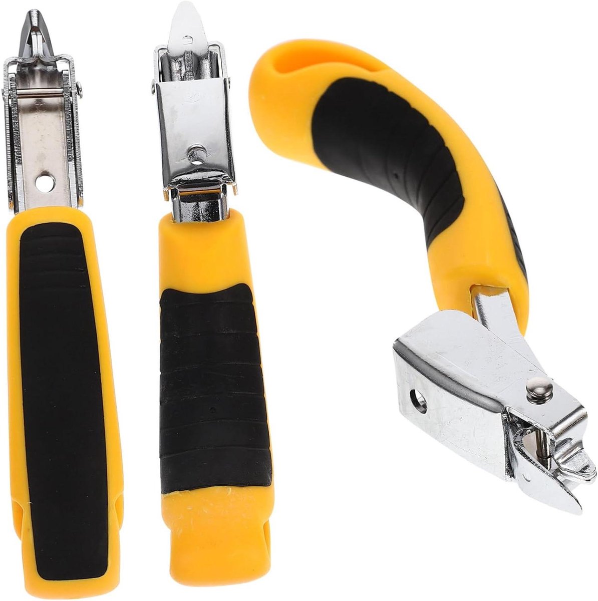 Nietjesverwijderaar Set - Tacker Verwijderaar - Meubels Herstellen - Ergonomisch Ontwerp - 15 cm - Grijs