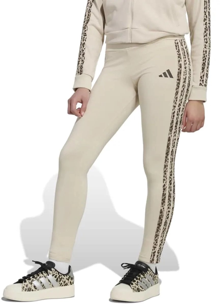 Adidas Animal Leggings 14-15 Years Meisje Multicolor