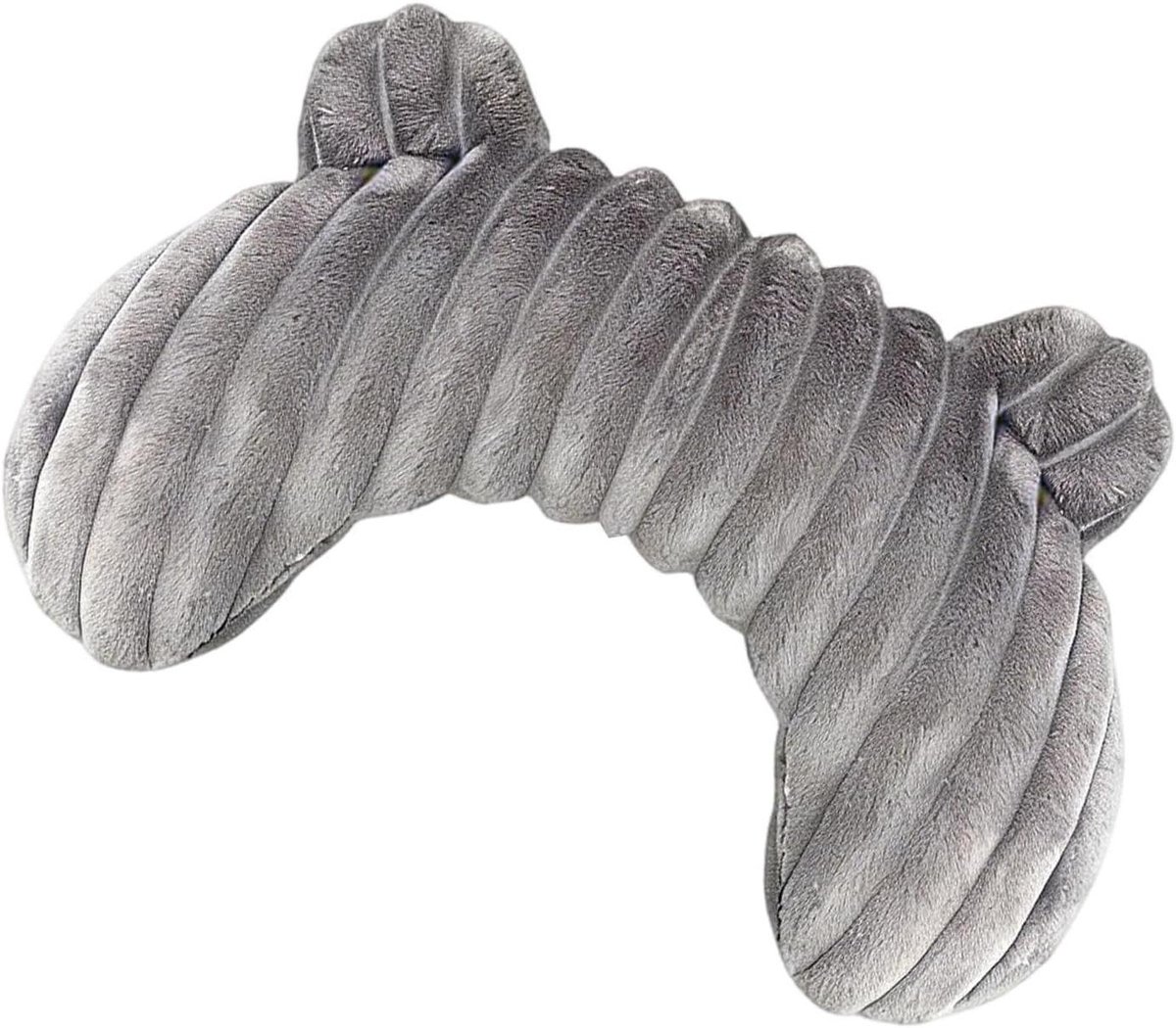 Hondenkussen - Huisdierbed Slaapkussen - Rustgevend Slapen - Allergievrij Comfort - 35x25x25 cm - Grijs