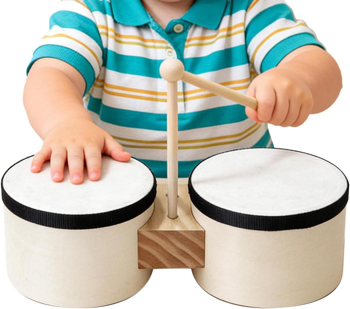 Bongo Trommel Speelgoed - Muziek Trommel Kinderen - Muziek Leren Spelen - Dubbel Trommel Ontwerp