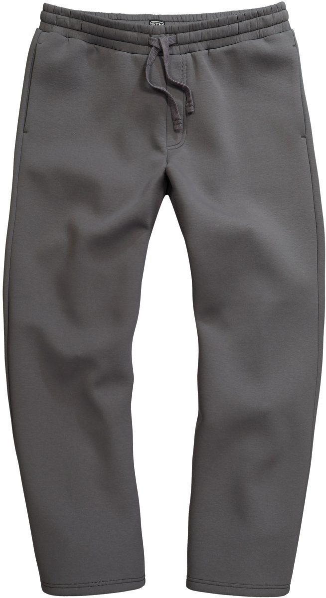 STHUGE - Heren - Sweatpants elastische tailleband baggy fit - Grafietgrijs - Maat XL