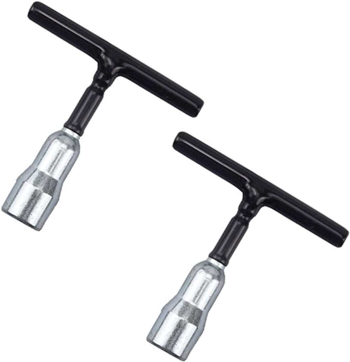 2 stuks T-handgreep vleugelmoer handgereedschap 4,2 mm handmatige installatiegereedschap sleutels gereedschap voor oogschroeven C-haakbout Q-hanger schroefhaken en vleugelmoeren
