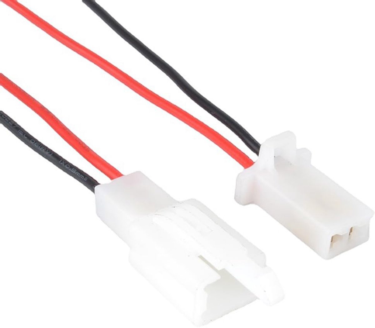 2-pins bobine-verbindingsstukstekker met kabel-elektrische verbindingsstukken stekker voor elektrische voertuigen en automobielset van 5