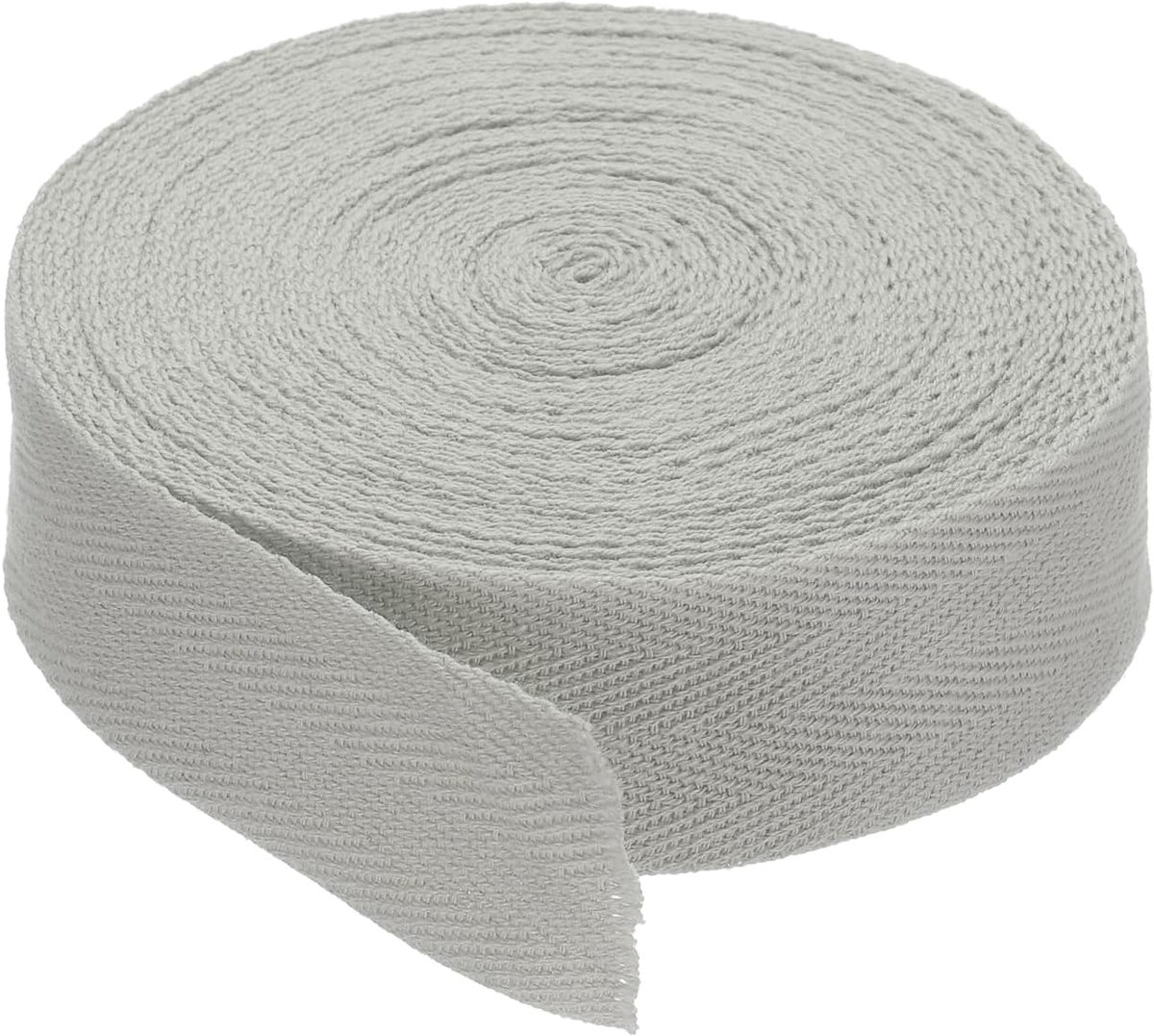 3 cm Katoen Twill Tape 10 Yards Katoen Lint Bias Binding Tape Visgraat Webbing Trim Voor Naaien Gift Wrapping Craft DIY Lichtgrijs