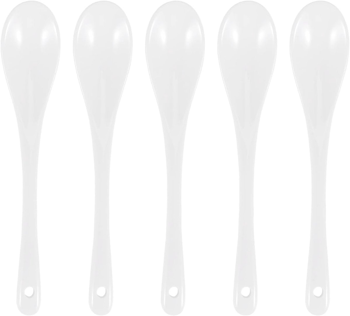 Set van 5 keramische thees loeffel jam honing