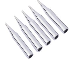 Tips, 900M soldeer tip vervanging voor weller, soldeer lassen vervangende tip kit gebruik voor Hakko, Radio Shack soldeerstation etc (5PCS 900M-T-1.2D)