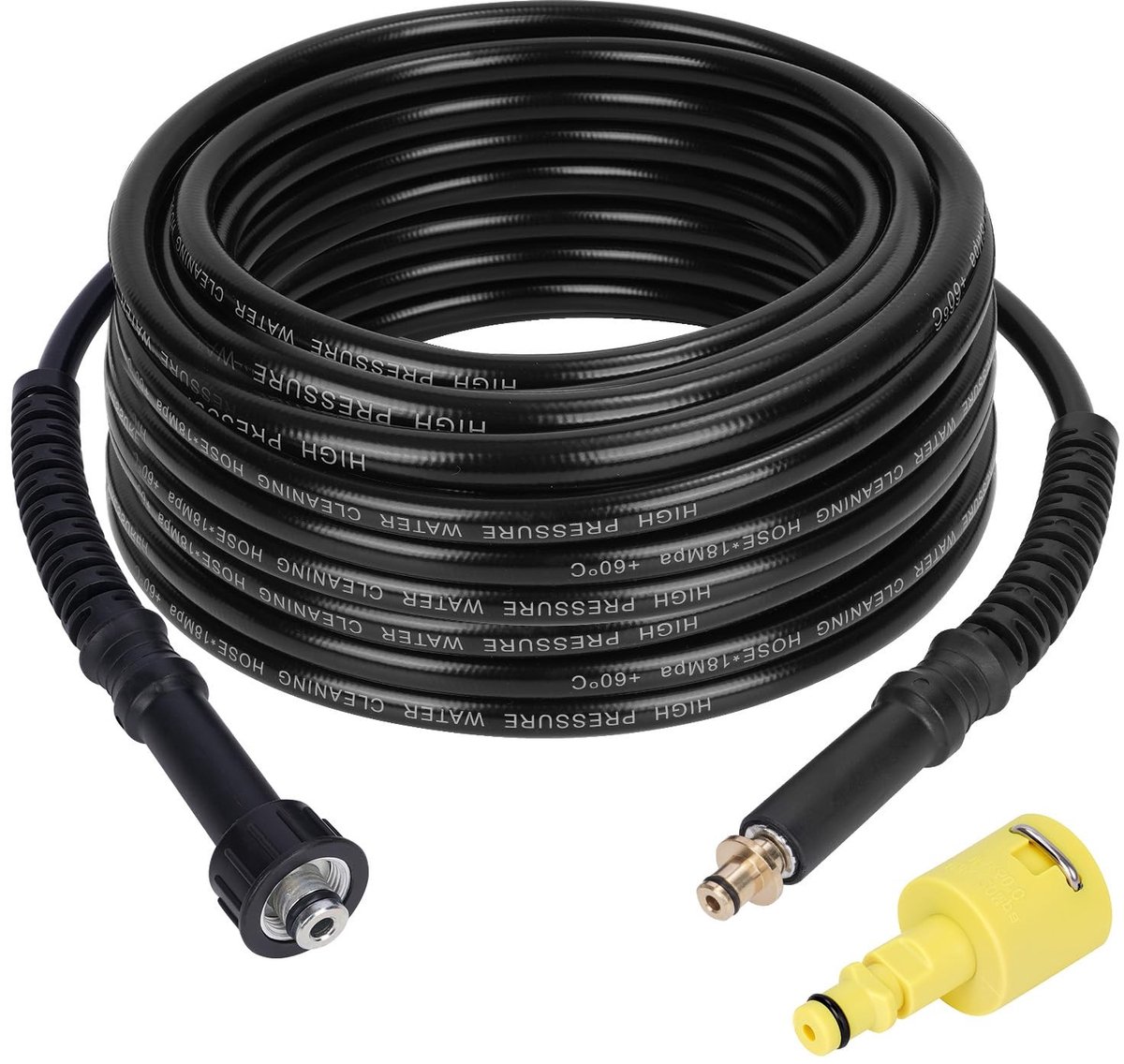 SolidKeus - Vervangende Hogedrukreinigerslang met Adapter voor Kärcher K2