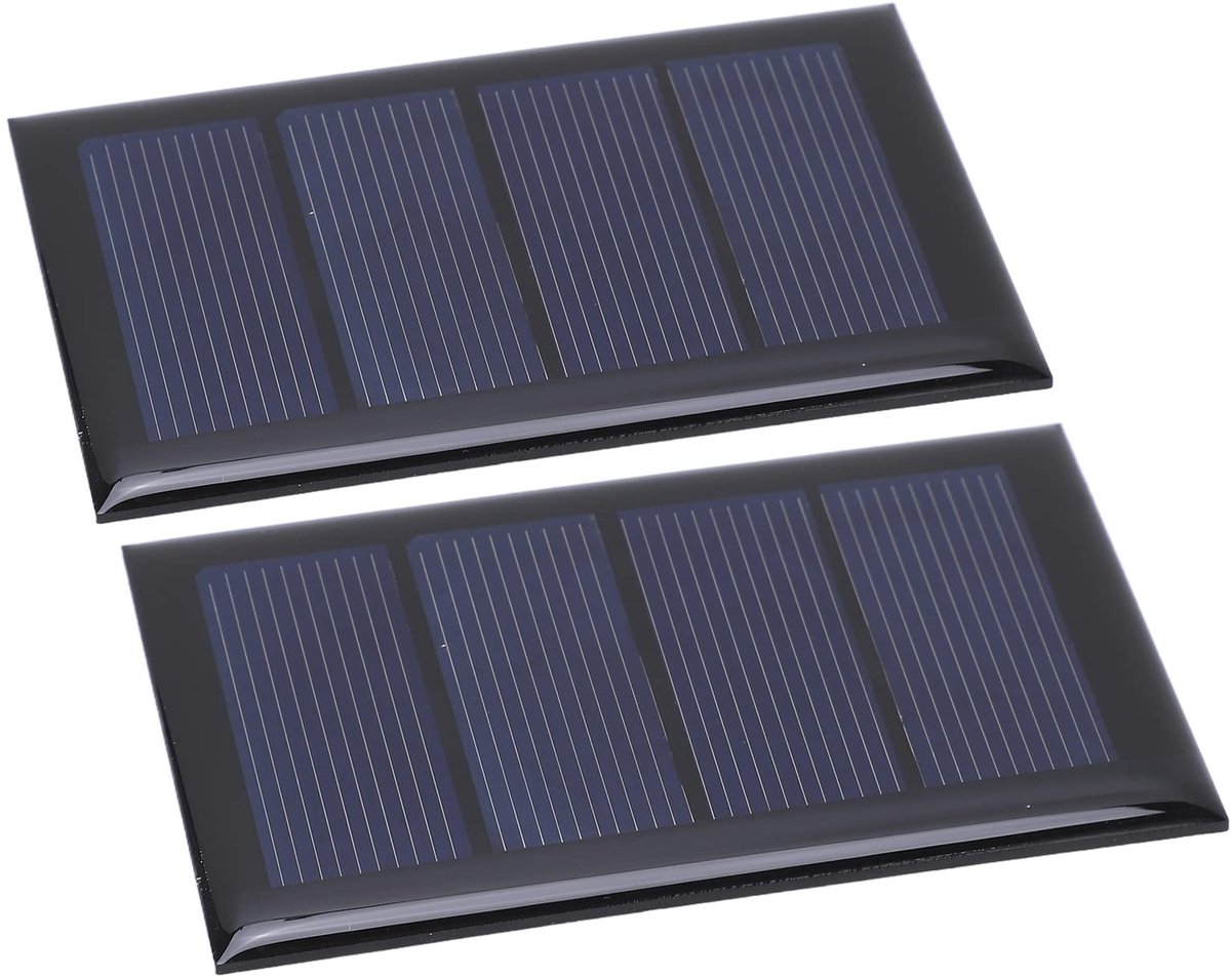 SolidKeus - Mini Zonnepaneel 2V Polysilicium Compact voor Doe-het-zelf-projecten